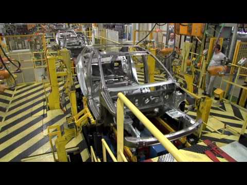 Dacia production at the Pitesti plant, Romania (2012)