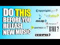 The 1st Thing To Do Before Releasing Your Music ASCAP BMI Songtrust Copyright Registration