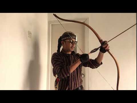 Traditional Rattan Horse Bow Quiver Mamluk Thumb Draw Shoot
