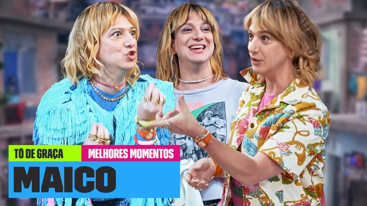 Os MELHORES MOMENTOS de MAICO | Tô De Graça | Temporada 8 | Multishow