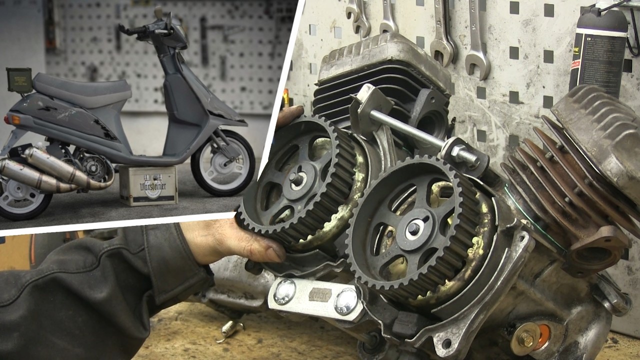 Building a V-twin two-stroke scooter || part 1