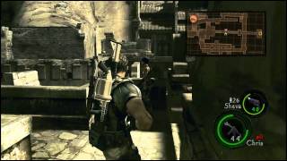 preview picture of video 'Resident Evil 5 - Co-op (Amad & Plantgrowth) - Finnish Commentary - Osa 12'