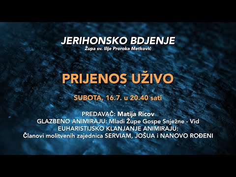Jerihonsko bdjenje - 5. večer