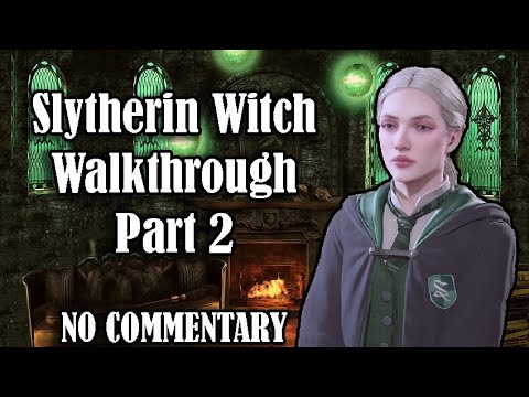 Hogwarts Legacy: Slytherin Girl Gameplay Part 2 - No Commentary
