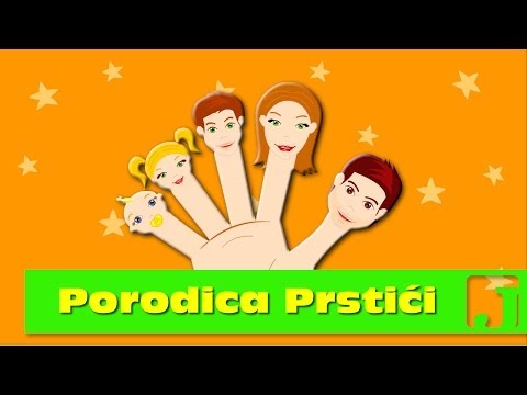 Porodica Prstići | Dečije pesme | Finger Family