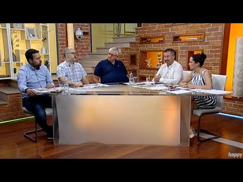 Hrvatski huligani Torcide opljackali pumpu u Srbiji - Dobro jutro Srbijo - (TV Happy 03.08.2018)