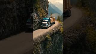 Download lagu Sopir truk melompat keluar beberapa detik sebelum tanah longsor menerjang dan menjatuhkan truk ke... mp3