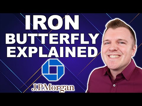 Iron Butterfly Options Strategy Explained - Full Example on $JPM