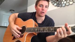 Old Blue Chair - Kenny Chesney (Beginner Guitar Lesson)