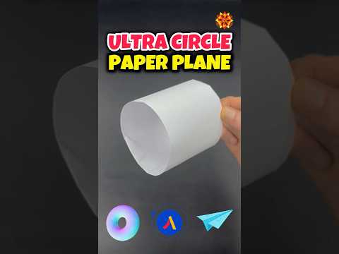 Origami Easy Paper Airplane Tutorial Glider World Record #paperplane #origami #origamicraft #shorts