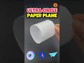 Origami Easy Paper Airplane Tutorial Glider World Record #paperplane #origami #origamicraft #shorts