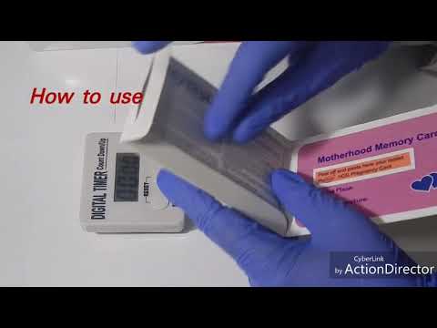 Mytest motherhood pregnancy card