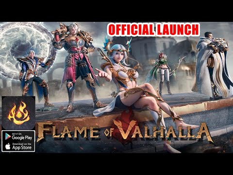 Flame Of Valhalla Gameplay - Official Launch Android iOS - YouTube