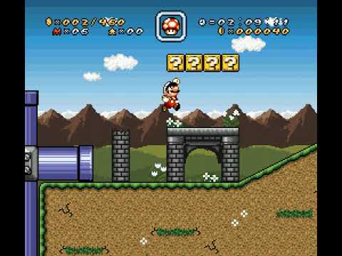 SMW Custom Level  - Ruined Garden