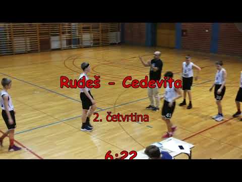 Liga U-13, Rudeš - Cedevita, 9.3.2019.