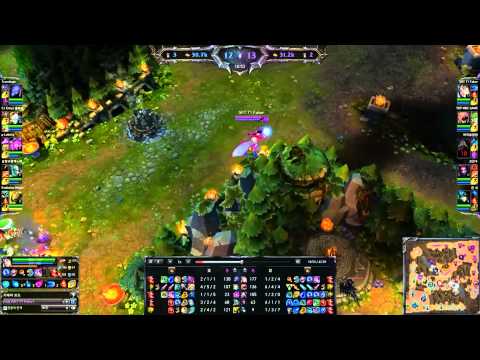 SKT T1 Faker playing Ahri mid vs Akali patch 4 12 after buff