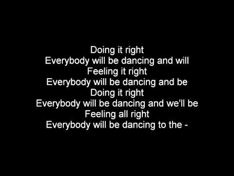 Daft Punk ft Panda Bear - Doin' It Right (Lyrics)