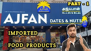 PART - 1 AJFAN Dates and Nuts imported Cookies & Chocolate in TIRUNELVELI