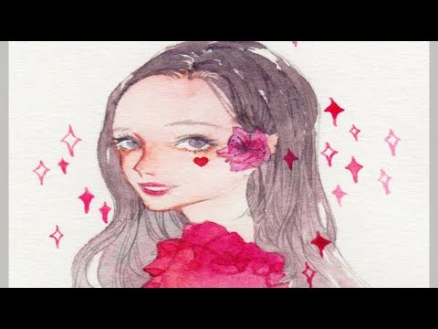 【画中人——水菓肖像展】徐欣钰插画作品：水菓肖像艺术 展览 插画艺术分享