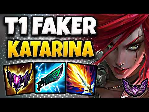 T1 Faker Katarina vs Taliyah [ MID ] Korea Master Patch 26.2