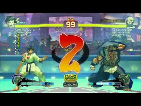 FAXMAKOTO2012 (Makoto) vs illmatic1984 (Gouken) :SSF4AE2012
