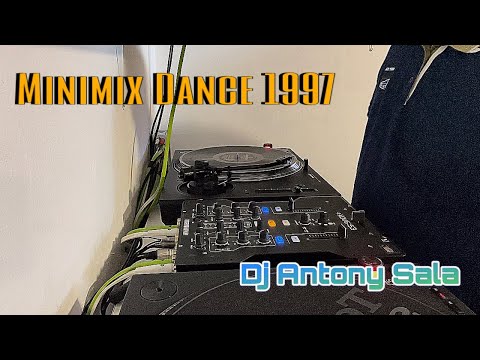 MINIMIX Dance 1997 - Mixata in vinile #consolle #oldschool #technics1210 #dance #mixing