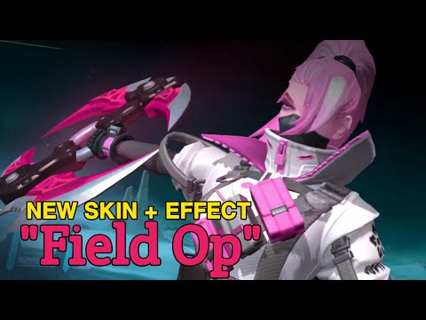 Hanabi New Skin + Effect Skill "Field Op" 2021