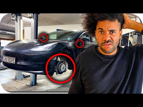 My Tesla has more damage than I thought.