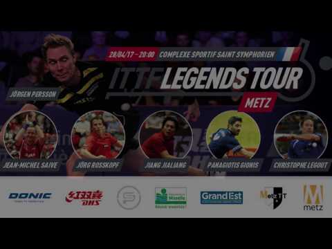 ITTF LEGENDS TOUR 2017 METZ   Official Trailer