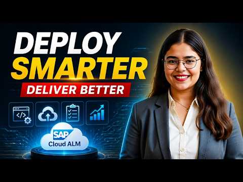 SAP Cloud ALM Application Lifecycle Management Full Course ZaranTech