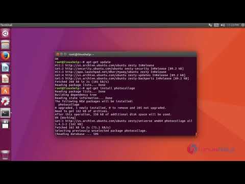 How to Install PhotoCollage on Ubuntu 17.04 | LinuxHelp Tutorials