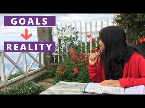 How do I set goals I will actually follow through on?