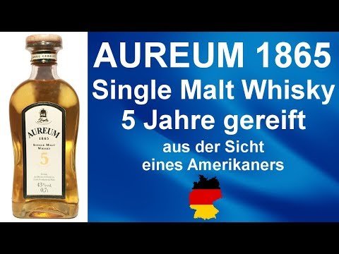 Aureum 1865 Ziegler 5 Jahre gereift Single Malt Deutscher Whisky Verkostung #614 von WhiskyJason