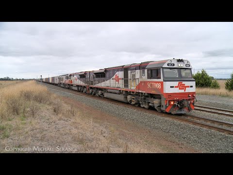 SCT 3PM9 Mixed Freight Train With Boxcars, Containers & Steel Wagons (21/4/2023) - PoathTV Railways