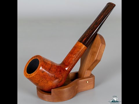 (Unsmoked) Butz Choquin "Bourgogne" Smooth Billiard Cumberland Stem (1610) 9mm