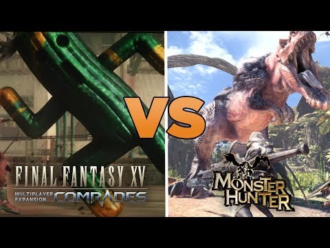 FINAL FANTASY XV COMRADES REVIEW... SQUARE ENIX'S MONSTER HUNTER