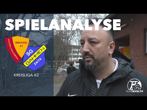 Die Spielanalyse | SF Brackel 61 - SG Gahmen 24/74 (18. Spieltag, Kreisliga A2)