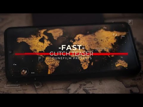 Fast Glitch Teaser Premiere Pro Templates