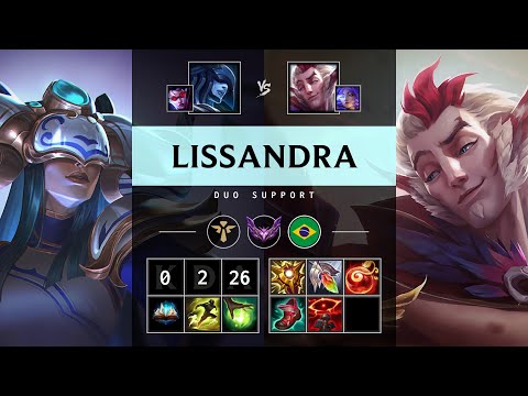 Lissandra Support vs Rakan - BR Master Patch 25.17