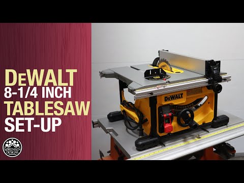 DEWALT išilginio pjovimo staklės DWE7485 1850W 210mm video