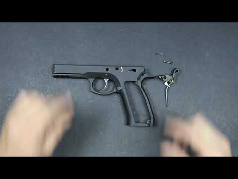 KJ CZ75 SP01 assembly and disassembly part 2 of 5  Frame disassembly