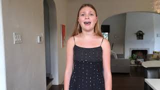 LACHSA vocal audition 2020 video
