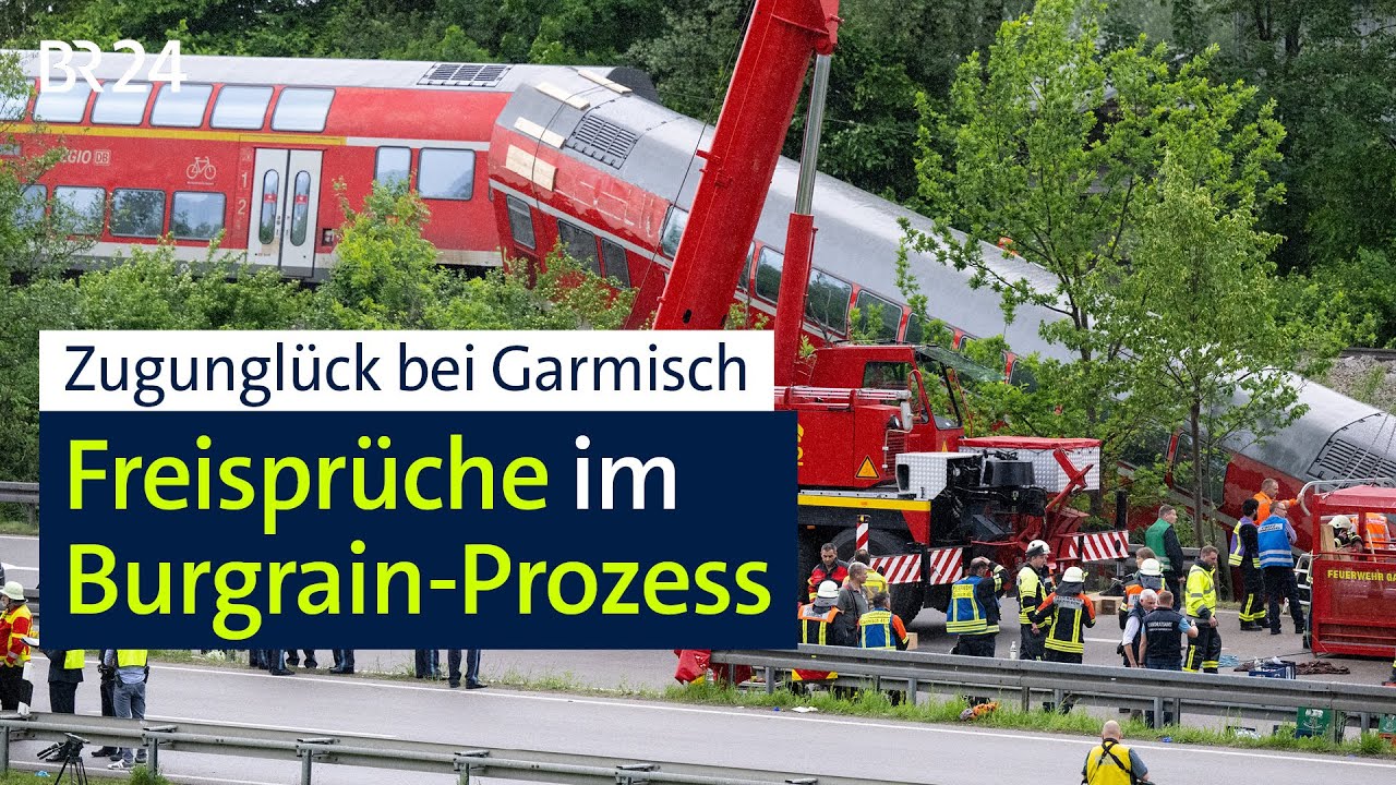 Zugunglück bei Garmisch: Freisprüche im Burgrain-Prozess | BR24