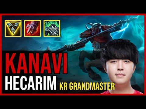 Kanavi - HECARIM vs. KAYN Jungle | KR Grandmaster