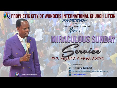 SUNDAY,5TH MARCH,2023,SERVICE