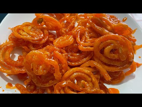 15 Minute me Kurkuri Rasili Jalebi Recipe Hindi - कम सामान में जलेबी की विधि ।instant jalebi /jalebi