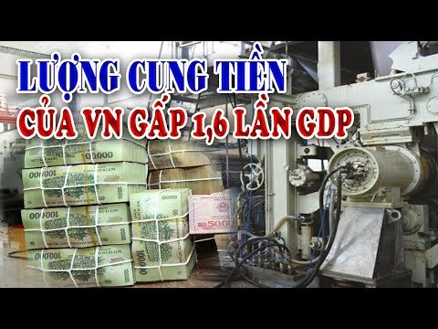 Lượng cung tiền của Việt Nam đang cao gấp 1,6 lần so với GDP
