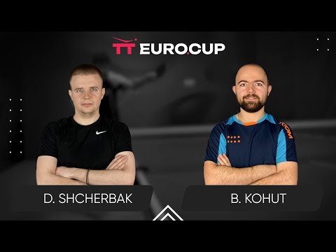 18:25 Denys Shcherbak - Bohdan Kohut 11.07.2025 TT Euro.Cup Ukraine Elite. TABLE
