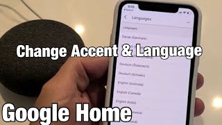 Google Home: How to Change Accent & Language