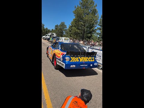 JR Hildebrand Rips Kyle Petty's 90s Hot Wheels NASCAR at Pikes Peak